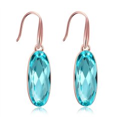 Bella & Co. Earrings AKE045-B Aksesoris Perhiasan Anting Lapis Emas Blue