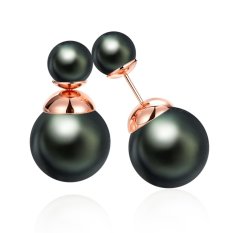 Bella & Co. Earrings AKE052-C Aksesoris Perhiasan Anting Lapis Emas Rose