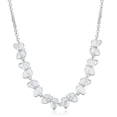 Bella & Co. Necklace LKNSPCN911 Aksesoris Perhiasan Kalung Lapis Silver