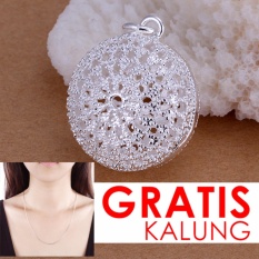 Bella & Co. Pendant LKNSPCP136 Aksesoris Perhiasan Liontin Lapis Silver GRATIS Kalung