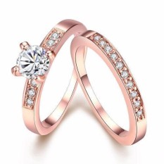Bella & Co. Ring AKR020 Aksesoris Perhiasan Cincin Lapis Emas