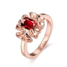 Bella & Co. Ring KZCR409-B-8 Aksesoris Perhiasan Cincin Lapis Emas