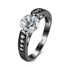 Bella & Co. Ring LKN18KRGPR863-A-8 Aksesoris Perhiasan Cincin Lapis Emas