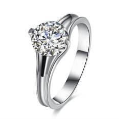 Bella & Co. Ring LKN18KRGPR933-C-8 Aksesoris Perhiasan Cincin Lapis Emas