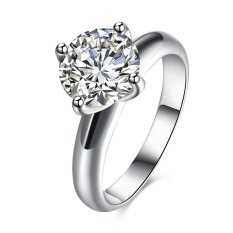Bella & Co. Ring LKN18KRGPR934-C-8 Aksesoris Perhiasan Cincin Lapis Emas