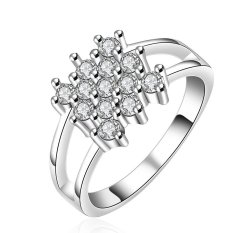 Bella & Co. Ring LKNSPCR556-7 Aksesoris Perhiasan Cincin Lapis Silver
