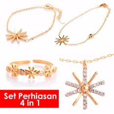Bella & Co. Set Perhiasan Drama Korea Descendant Of The Sun Gelang Kalung Cincin