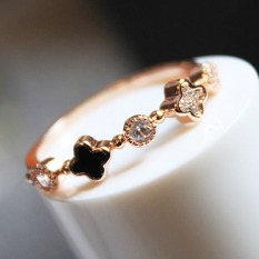 Beruntung berlian sederhana dibesar-besarkan ms. cincin Nvjie OT571OTAAR9U12ANID-60935203 Taobao