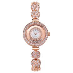 BESTDON Royalcrown Fashion Fashion Gelang Menonton Crown Royal. Diamond Watches Girls Waterproof QUARTZ Watch (Emas)