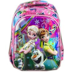 BGC 6 Dimensi Frozen Fever Tas Ransel Anak Sekolah SD IMPORT - Full Motif Frozen