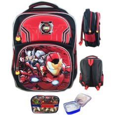 BGC Tas Ransel Sekolah Anak SD Avenger Infinity War Iron Man Thor Odinson
