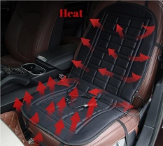 Bantalan Kursi Roda Mobil Hitam Yang Dilapisi With Auto 12 V Heating Heater Warmer Pad Musim Dingin-Intl