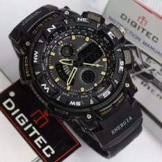 Black Ocean Energia Digitec Sport Double Time Quartz DG2044T Black Gold