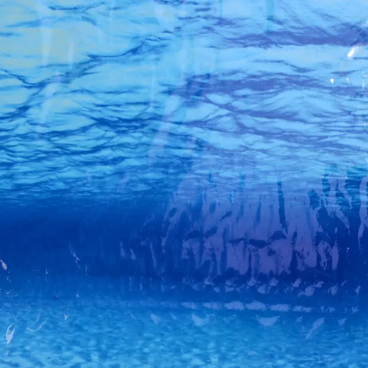 Biru Tangki Akuarium Ikan Laut Laut Dekorasi Dinding Latar Belakang Poster Lazada Indonesia