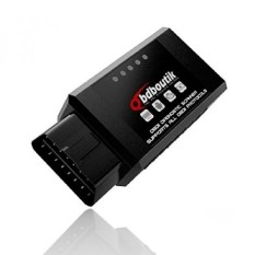 Bluetooth OBD2 Code Reader OBDBOUTIK OB3001 OBDII Alat Diagnostik Mobil untuk Lampu Mesin Cek untuk Android Torque-Intl
