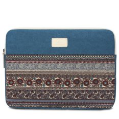 Bohemian STYLE Tas Kasus Lengan Laptop 14 Inch Canvas Fashion Tas Pelindung Wanita Pria Remaja untuk Macbook Laptop Notebook Tablet -Intl