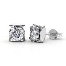 Berani Solitaire Earrings-Kristal dari Swarovski®-Intl