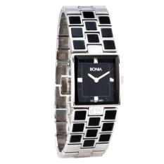 Bonia B845-2337 - Brown Silver - Jam Tangan Wanita
