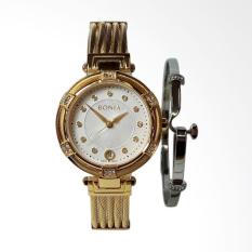 Bonia BNB10434-2217S - Jam Tangan Wanita - Free bangle from Swarovski