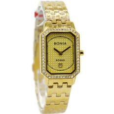 Bonia Rosso Jam Tangan Wanita Stainless Steel