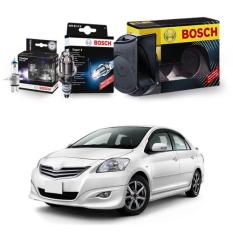 Bosch Paket Energi (Busi Super4, Klakson, & Lampu) u/ Mobil New VIOS 1.5i - th.07-on - 3Pcs/set