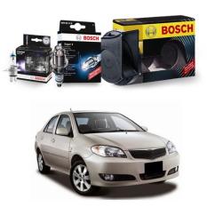 Bosch Paket Energi (Busi Super4, Klakson, & Lampu) u/ Mobil VIOS 1.5 - th.03-07 - 3Pcs/set