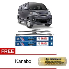 Bosch Sepasang Wiper Frameless New Clear Advantage Mobil Daihatsu Luxio 19