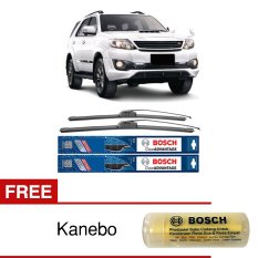 Bosch Sepasang Wiper Mobil Toyota Fortuner Frameless New Clear Advantage 21