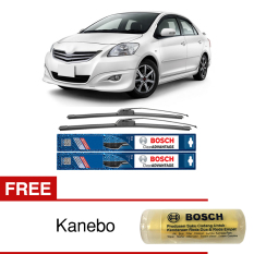 Bosch Sepasang Wiper Frameless New Clear Advantage Mobil Vios 07-on (24