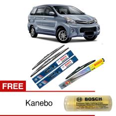 Bosch Wiper Depan & Belakang Kaca Mobil Daihatsu Xenia Advantage 20