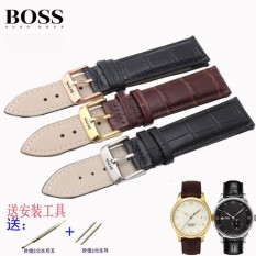BOSS wave private's watch takes in general use leather watch band Jing steel needle Men's Nice Watch - intl