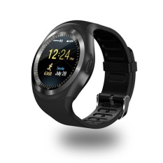 Bounabay Merek Cerdas Menonton Putaran Dukungan NanoSIM & TF Kartu With WhatsApp) dan Facebook Kebugaran Bisnis Smartwatch For Ponsel Android -Intl