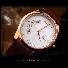 Bounabay Watch Tiga Tangan Korea Versi Kedua High-end Bisnis Desain Kuarsa Watch Relojes Hombre-Intl