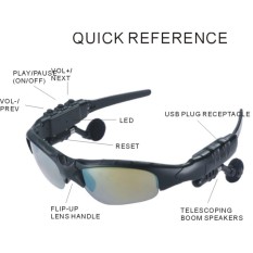 Branded Replica Sunglasses with Audio Music Function / Kacamata Bluetooth Mp3 Player