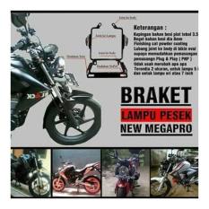 Breket Braket Lampu Pesek Honda New Megapro ukuran7inc NMP BONUS STIKER