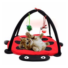 Brinquedo Melakukan Animal De Estimação Cama Barraca Klasik dari Atividade Brinquedos Engraçados Melakukan Gato Gatinho Filhote De Cachorro Exercício Pad Dom Almofada-Intl