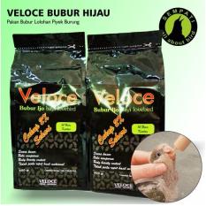 Bubur Ijo Kemasan plastik Veloce Pakan Anakan Piyek Burung Lovebird Lolohan Spet