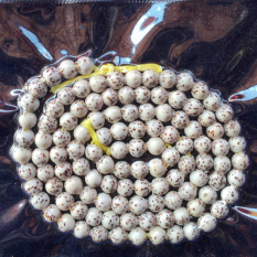 Bulan atau Bintang Wol Perasaan Bola Giok Biji Bodhi Bahan Manik-manik Budha Kalung Gelang Manik