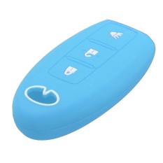 Tombol Kunci Mobil Silikon Fob Cover Cocok untuk Eks Infiniti FX QX JX Case Pemegang-Intl