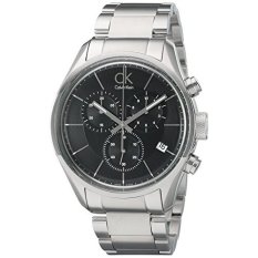 Calvin Klein Pria Maskulin Swiss Kuarsa Anti Karat Otomatis Jam Tangan, Warna: Perak-Toned (Model: k2H27104)/Dikirim dari Amerika Serikat/Flyingcoco-Internasional
