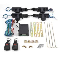 Jayoyi Car Central 12V Power Door Lock / Unlock Remote Kit Keyless Entry For 2/4 Door - intl