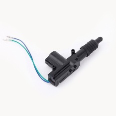 Car Central Sistem Penguncian 2 Kabel Automatic Power Aktuator Kunci Pintu Motor Hitam