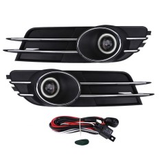 Bemper Mobil Depan Foglight Grill Lampu Kabut Aksesori Lampu untuk Audi A6 C7 2011-2015-Intl