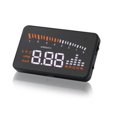 Mobil Kepala Up Display Otomatis Mobil OBDII HUD Kepala Up Display Proyektor Kecepatan Peringatan Sistem LED Proyektor Kaca Depan Alarm Sistem-Intl