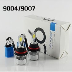 Lampu Depan Mobil Tongkol Mobil Lampu LED Mobil Kepala Lampu Kabut C6 (9004 9007)-Intl