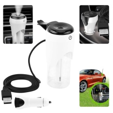 Car Humidifier with 2 USB Charger Port Charging - intl