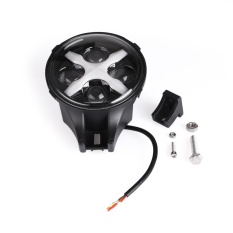 Mobil LED Beam IP67 Mengemudi Lampu Spot Kabut Offroad Round Red Headlight Lampu-Intl