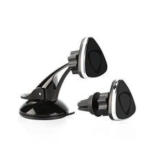 Daya Mobil K & F Concept Cradle-Sel Kurang Tempat Ponsel Magnetik Kaca Depan Mobil/Dashboard/Ventilasi Udara Universal Mount, ayunan Mobil Penopang Dalam Mobil untuk iPhone/Android-Intl