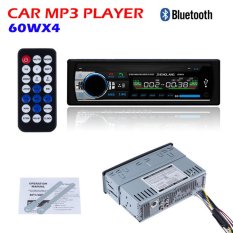 Car Radio 12V Bluetooth V2.0 Car Audio In-dash 1 Din FM Aux InputReceiver SD USB MP3 MMC Car Radio Player