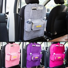 Car Seat Organizer Elegant - Car Storage Exclusive Travel Bag Pilates Tas Gantungan Kursi Mobil Multifungsi dipasang di Belakang Jok Tas Jok Belakang Kursi Mobil Multifungsi Rak Organizer Multifungsi Aksesoris Interior Mobil - Warna Random